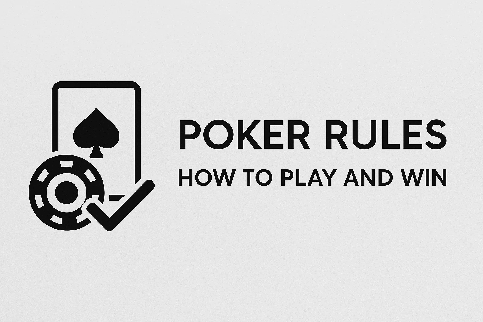 Poker Rules: How to Play and Win