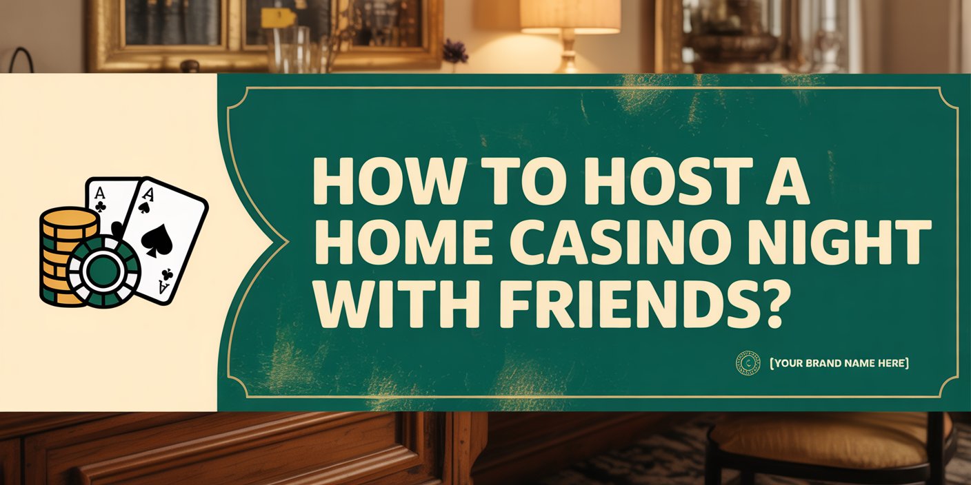 How to Host a Home Casino Night with Friends?